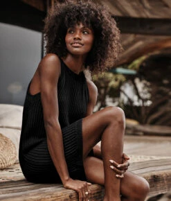 The Crochet High-Neck Dress - Sea Urchin 4 The Crochet High-Neck Dress - Sea Urchin -Summersalt Shop 2 ModelBack 5671cb67 650f 4841 a453 3a36e3b1b4aa