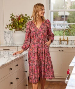 The Countryside Poplin Button Down Midi Dress - Vineyard Blooms In Pinot 4 The Countryside Poplin Button Down Midi Dress - Vineyard Blooms In Pinot -Summersalt Shop 2 ProductImage fe637d69 1894 4dd2 adb4 772478bd4efc
