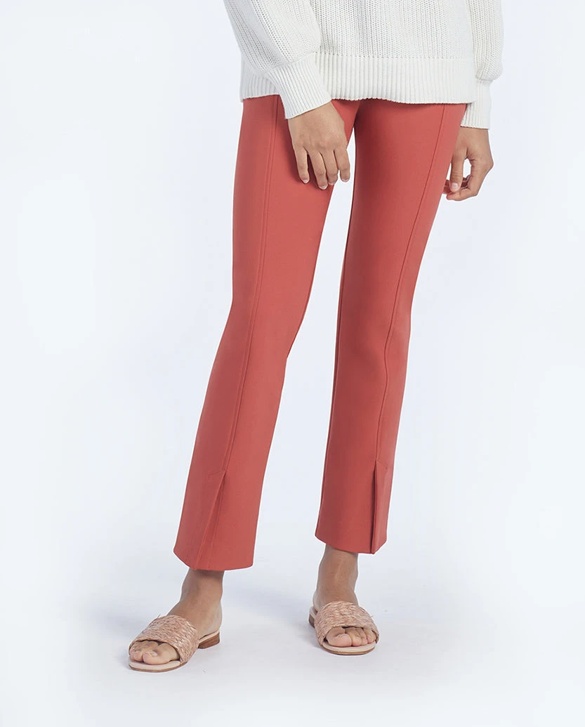 The Multitasking Slit Front Ankle Pant - Terracotta The Multitasking Slit Front Ankle Pant - Terracotta -Summersalt Shop 3 ModelDetailFront f01e3968 90f6 45b7 b549 e128f4bdab81