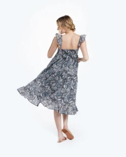 The Tiered Ruffle Midi Dress - Island Floral -Summersalt Shop 3 ModelFullBody 24c70b44 c6d2 4bd1 aaca f61949a89575