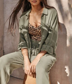 The Going Places Gauze Drawstring Pant - Agave 5 The Going Places Gauze Drawstring Pant - Agave -Summersalt Shop 3 ModelFullBody 57fec07c 5ef9 4de2 9938 c57afd47052c