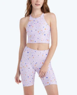 The Do-It-All High Rise Biker Shorts - Paint Splatter In Lilac 5 The Do-It-All High Rise Biker Shorts - Paint Splatter In Lilac -Summersalt Shop 3 ModelFullBody d5bc851b c45c 4ef9 9a76 a2e1672bf3a0