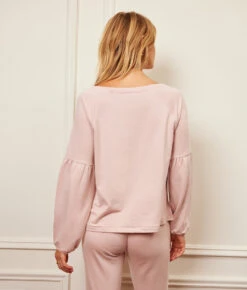 The Softest French Terry Boatneck Pullover - Petal -Summersalt Shop 3 ModelFullBody e7aee2ea 6aed 4a62 99ff dd364fd07b14