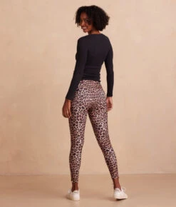 The Do-It-All High Rise 7/8 Leggings - Terracotta Leopard 4 The Do-It-All High Rise 7/8 Leggings - Terracotta Leopard -Summersalt Shop Back Full TheDo It AllHighRise78Leggings Leopard