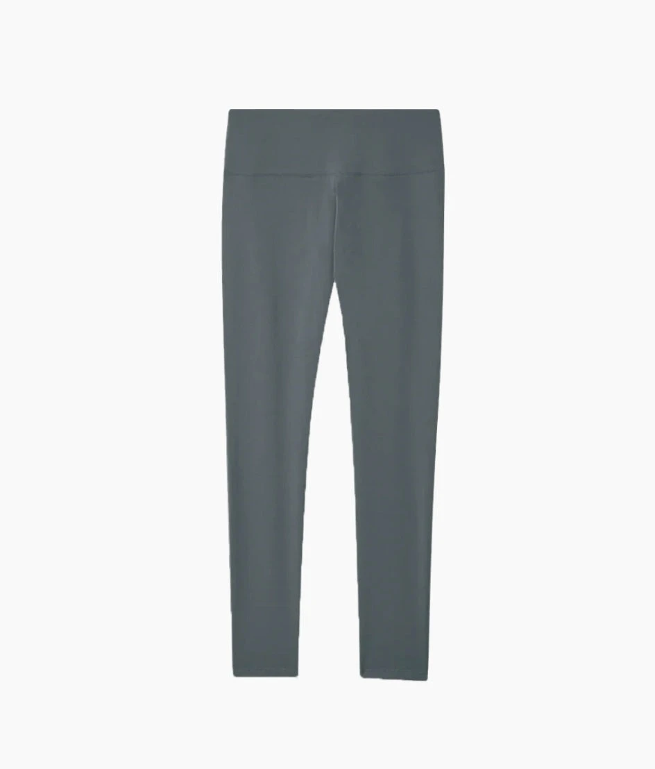 The Coziest High Rise Full Length Leggings - Smoke The Coziest High Rise Full Length Leggings - Smoke -Summersalt Shop Brushed High Rise Full Length Leggings 4