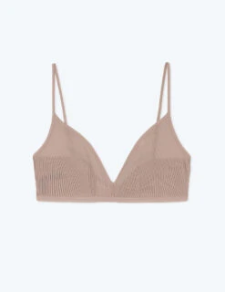 The Feel Free Adjustable Triangle Bralette - Latte
