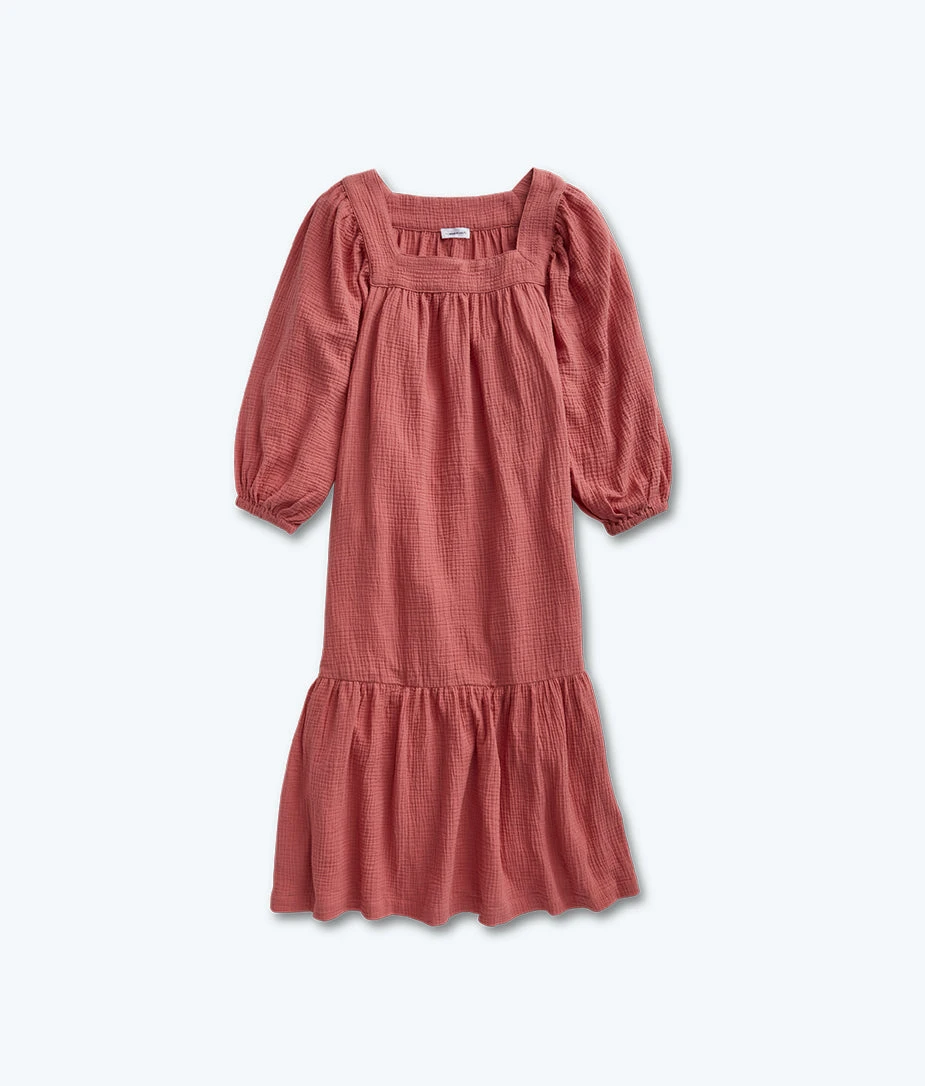 The Going Places Gauze Midi Dress - Faded Rose The Going Places Gauze Midi Dress - Faded Rose -Summersalt Shop FlatLay3 c32c07db e904 4701 abe3 3499af076ce6