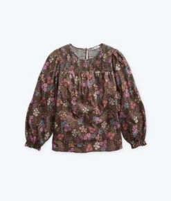 The Perfect Smocked Cotton Top - Autumn Meadow -Summersalt Shop FlatLay4 e6ec7568 0785 4029 91f5 245cbb40ab5b