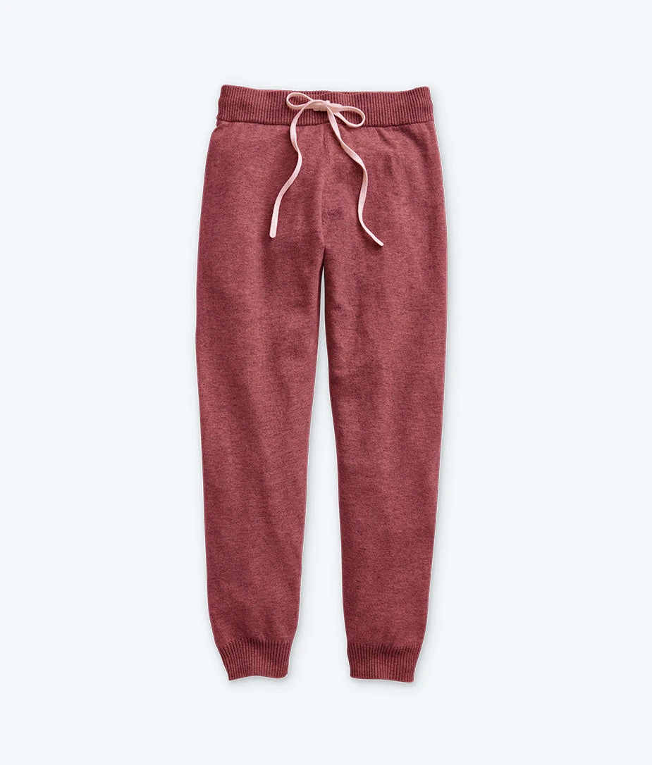 The Coziest Cashmere Blend Jogger - Rosewood & Shell The Coziest Cashmere Blend Jogger - Rosewood & Shell -Summersalt Shop FlatLay 04309dfd 9f53 40e9 8dc2 65c0dccbe5fc