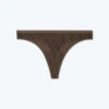 The Feel Free Thong Underwear - Clay