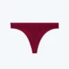 The Feel Free Thong Underwear - Pinot 1 The Feel Free Thong Underwear - Pinot -Summersalt Shop FlatLay 9