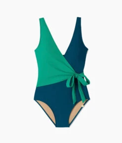 The Perfect Wrap One-Piece - Seaglass & Seaweed -Summersalt Shop Flat 5af845f7 729f 488c b230 d457907fd699