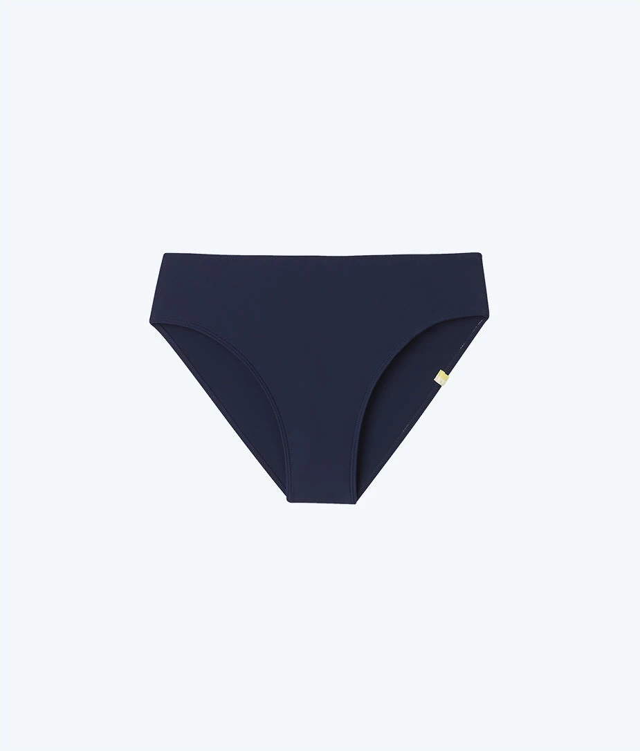 The High Leg Mid Rise Bikini Bottom - Deep Sea The High Leg Mid Rise Bikini Bottom - Deep Sea -Summersalt Shop HLMRBottoms DeepSea