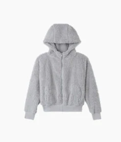 The High Pile Eco Short Fleece Jacket - Wolf 5 The High Pile Eco Short Fleece Jacket - Wolf -Summersalt Shop High Pile Eco Short Fleece Jacket Wolf 4