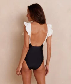 The Ruffle Backflip - Sea Urchin & White Sand 6 The Ruffle Backflip - Sea Urchin & White Sand -Summersalt Shop RuffleBackflip SeaUrchinWhiteSand Studio 4