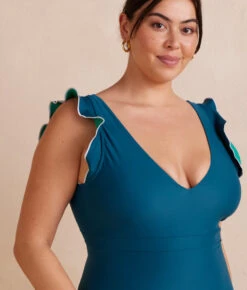 The Ruffle Backflip - Seaglass & Seaweed 9 The Ruffle Backflip - Seaglass & Seaweed -Summersalt Shop RuffleBackflip SeaweedSeaglass Studio 1