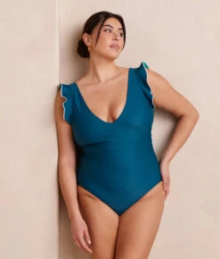 The Ruffle Backflip - Seaglass & Seaweed 6 The Ruffle Backflip - Seaglass & Seaweed -Summersalt Shop RuffleBackflip SeaweedSeaglass Studio 4