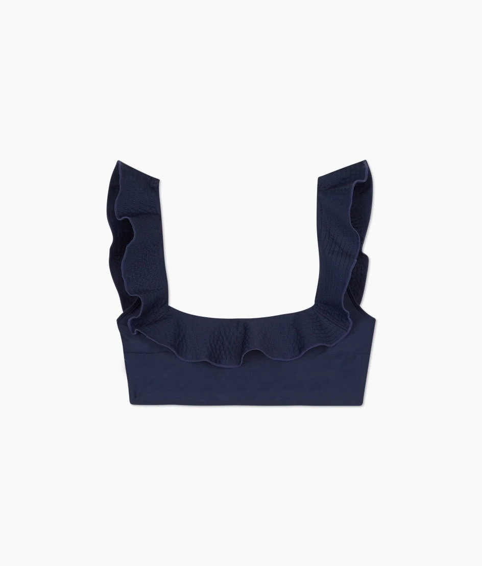 The Ruffle Seaway Square Neck Bikini Top - Deep Sea The Ruffle Seaway Square Neck Bikini Top - Deep Sea -Summersalt Shop Ruffle Square Neck Bikini Top Deep Sea FLAT 31344d6b ed82 43fc a45c 91070cc6bca7