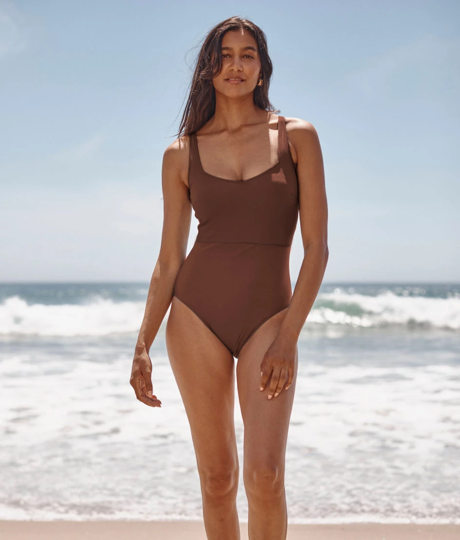 The Seascape Sweetheart One Piece - Mocha The Seascape Sweetheart One Piece - Mocha -Summersalt Shop Seascape Sweetheart One Piece Mocha 1 ffb89509 a4ba 4ef3 a428 1b098af9bb95