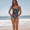 The Seascape Sweetheart One Piece - Super Bloom -Summersalt Shop Seascape sweetheart super bloom