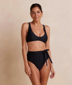 The Side-Tie High Leg High Rise Bottoms - Sea Urchin -Summersalt Shop Side TieHighLegHighRiseBottom SeaUrchin Front