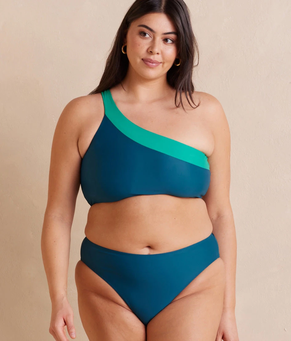 The Sidestroke Bikini Top - Seaglass & Seaweed The Sidestroke Bikini Top - Seaglass & Seaweed -Summersalt Shop Sidestroke Bikini Top Seaglass Seaweed 1