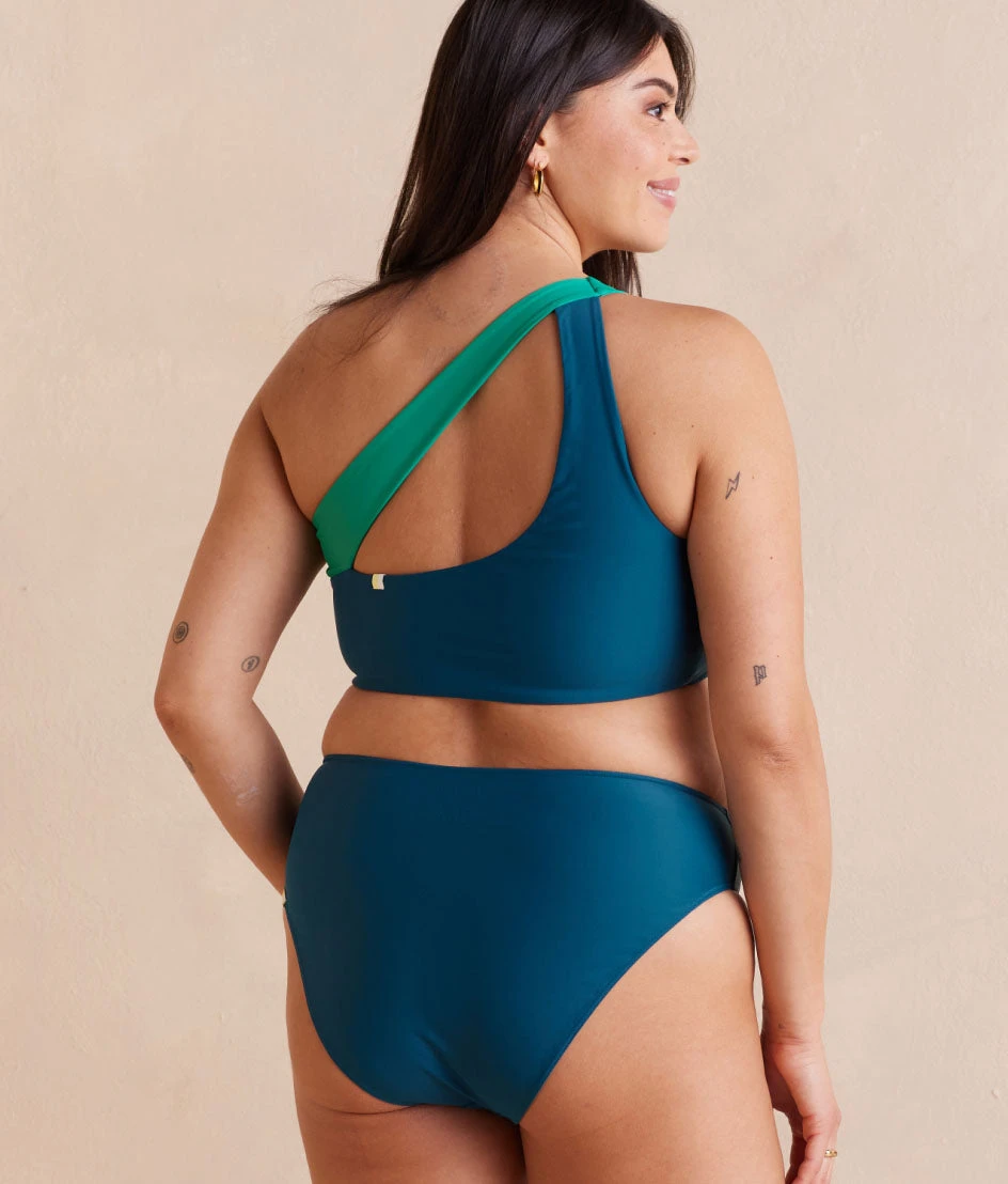 The Sidestroke Bikini Top - Seaglass & Seaweed The Sidestroke Bikini Top - Seaglass & Seaweed -Summersalt Shop Sidestroke Bikini Top Seaglass Seaweed 2