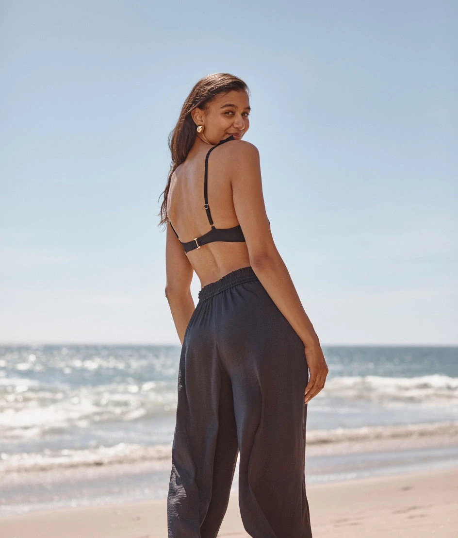 The Silky Luxe Palazzo Pants with Ties - Sea Urchin The Silky Luxe Palazzo Pants With Ties - Sea Urchin -Summersalt Shop Silky Luxe Palazzo Pants with Ties Sea Urchin 1 9584362c 9520 4611 a60b 4b3775dd39e3