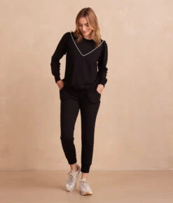 The Softest French Terry Jogger - Sea Urchin 5 The Softest French Terry Jogger - Sea Urchin -Summersalt Shop SoftestFrenchTerryJogger SeaUrchin Front Full 2