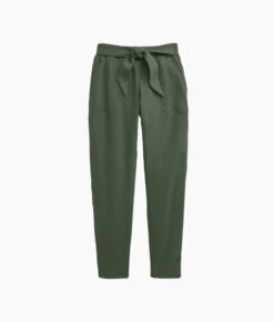 The Softest French Terry Tie-Waist Pant - Olive 6 The Softest French Terry Tie-Waist Pant - Olive -Summersalt Shop Softest French Terry Tie Waist Pant Olive 6