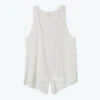 The Convertible Split Back Tank - White Sand 2 The Convertible Split Back Tank - White Sand -Summersalt Shop SplitBackTank WhiteSand