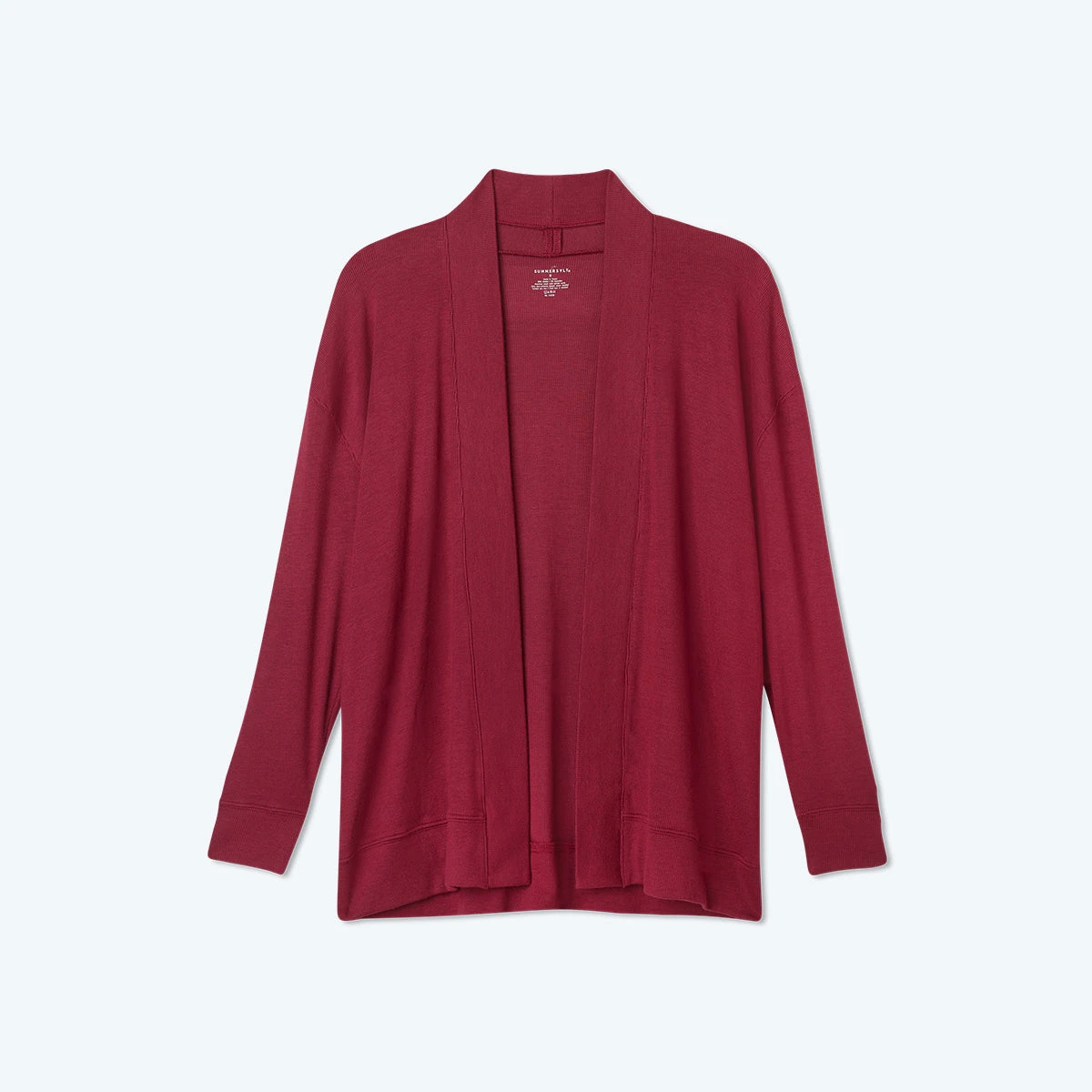 The Softest Ribbed Cardigan - Pinot The Softest Ribbed Cardigan - Pinot -Summersalt Shop TheSoftestRibbedCardigan Pinot