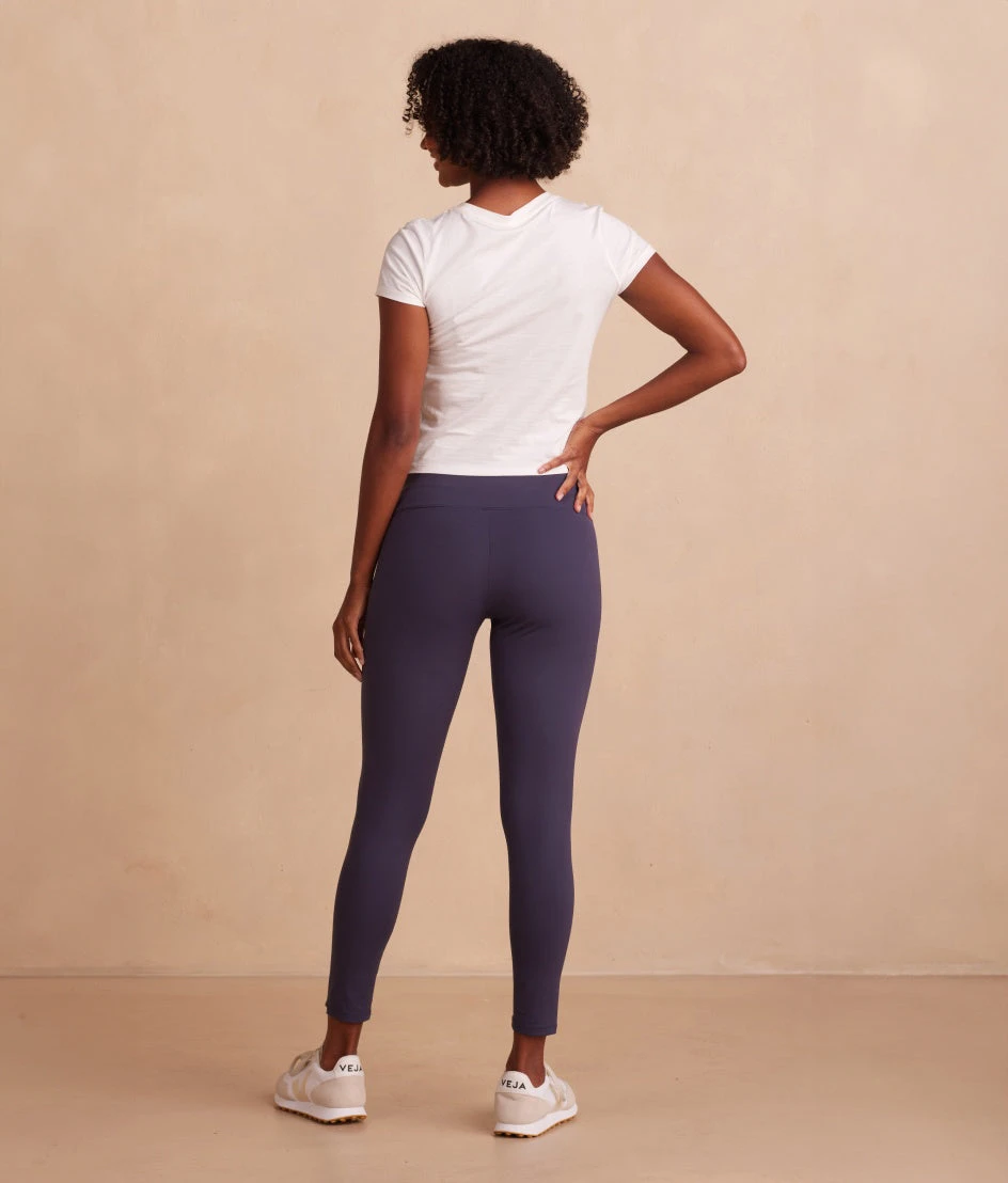 The Coziest High Rise Full Length Leggings - Midnight The Coziest High Rise Full Length Leggings - Midnight -Summersalt Shop The Brushed High Rise Full Length Leggings Midnight 1