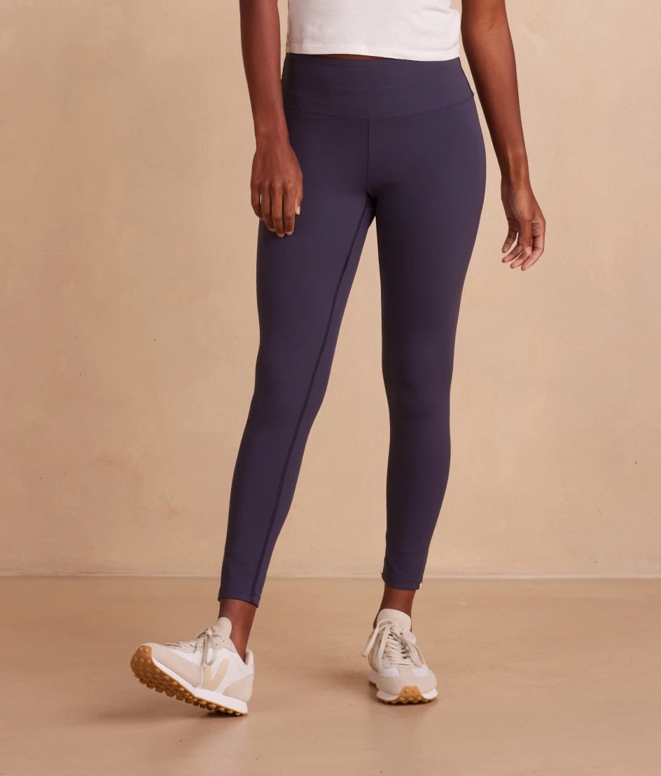 The Coziest High Rise Full Length Leggings - Midnight The Coziest High Rise Full Length Leggings - Midnight -Summersalt Shop The Brushed High Rise Full Length Leggings Midnight 4