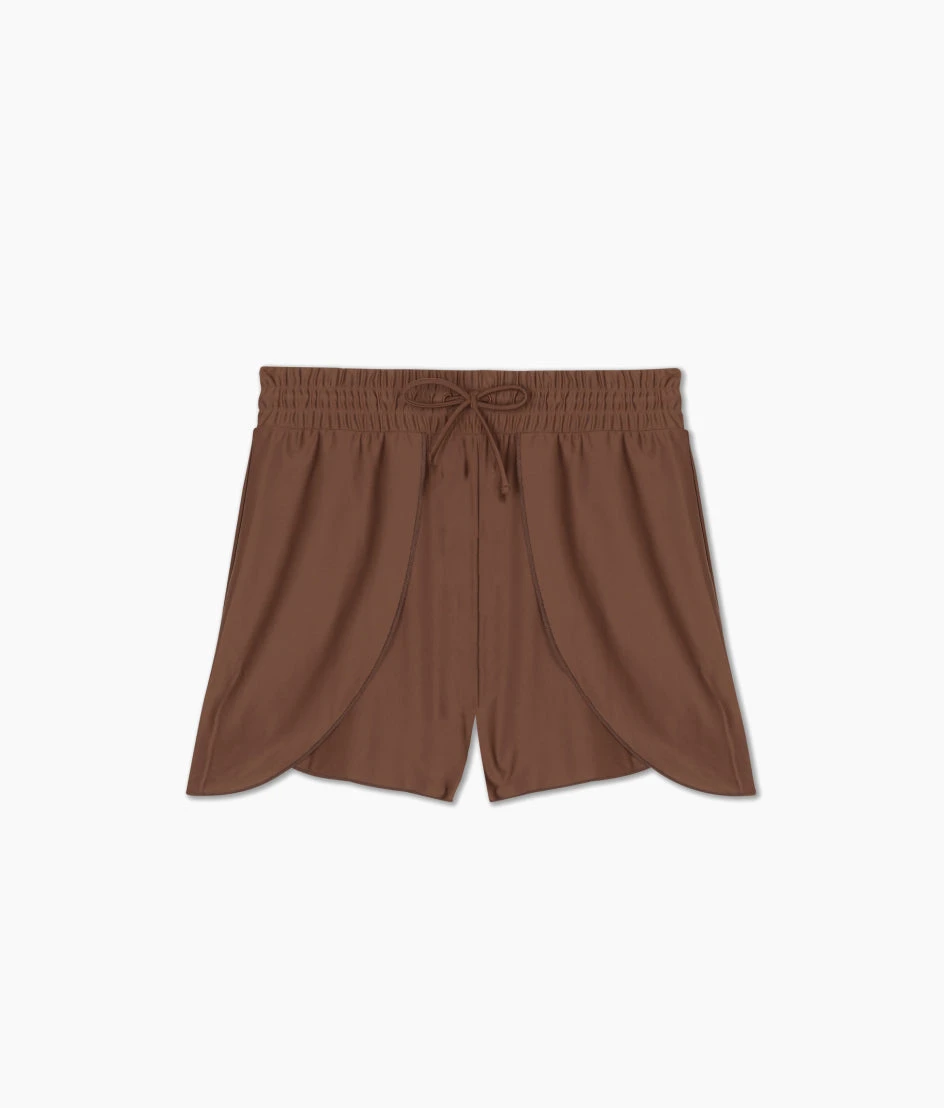 The Sea to Shore Swim Shorts - Mocha The Sea To Shore Swim Shorts - Mocha -Summersalt Shop The Sea to Shore Swim Shorts Mocha FLAT