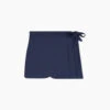 The Wrap Swim Skort - Deep Sea