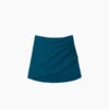 The Ruched Swim Skirt - Seaweed