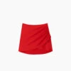 The Ruched Swim Skirt - Lava -Summersalt Shop flatlaygraybackground 24