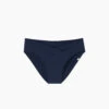 The V-Front Low Rise Bikini Bottom - Deep Sea -Summersalt Shop flaylaygraybackground 174