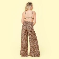 The Perfect Palazzo Pant - Leopard -Summersalt Shop palazzo pants leopard back 2319fe2c b821 48c4 8e9b ab123c273054
