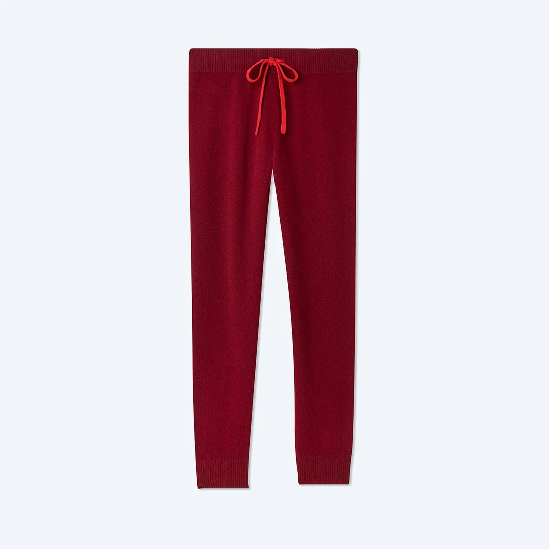 The Coziest Cashmere Blend Jogger - Pinot & Lava The Coziest Cashmere Blend Jogger - Pinot & Lava -Summersalt Shop pinotjoggercopy